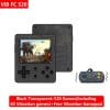 Console noir transparent avec 520 Jeux + Une manette