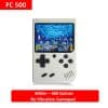 Console gris avec 500 Jeux