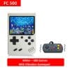 Console gris avec 500 Jeux + Une manette