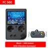 Console noire avec 500 Jeux + Une manette