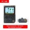 Console noire avec 168 Jeux + Une manette