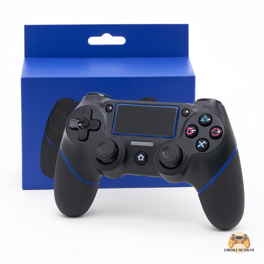 Manette de jeu pour contrôleur PS4, contrôleur Bluetooth sans fil