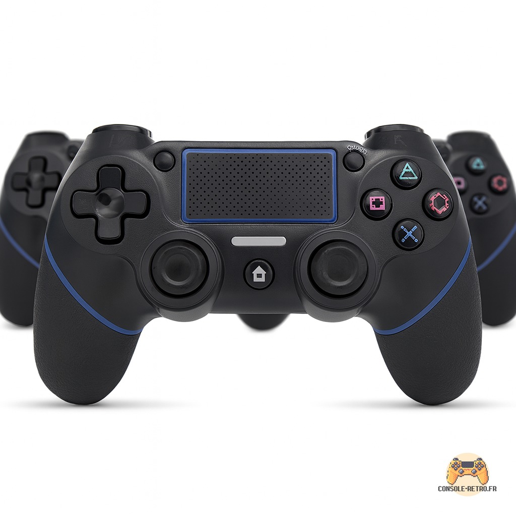 Manette de jeu pour contrôleur PS4, contrôleur Bluetooth sans fil