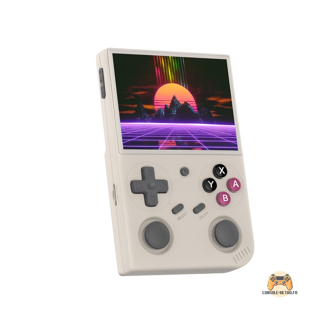BATLEXP G350 Console de jeu rétro système Linux RK3326 portable 64G
