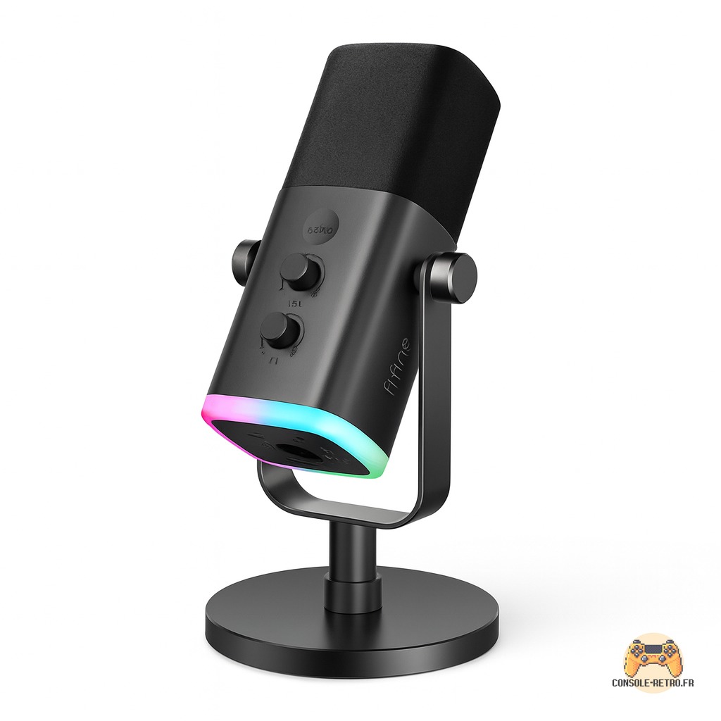 FIFINE-Microphone dynamique USB