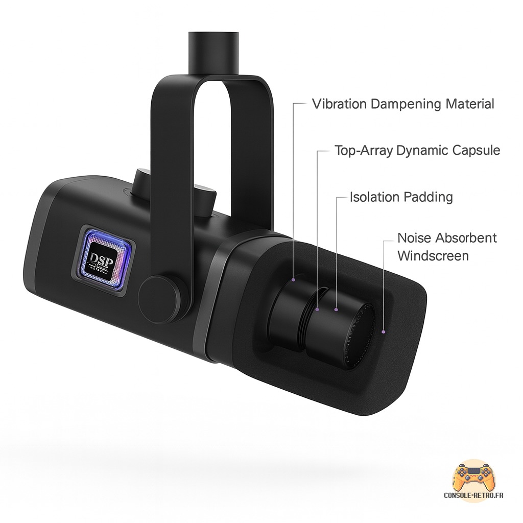 FIFINE-Microphone dynamique USB