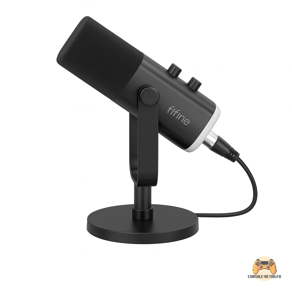 FIFINE-Microphone dynamique USB