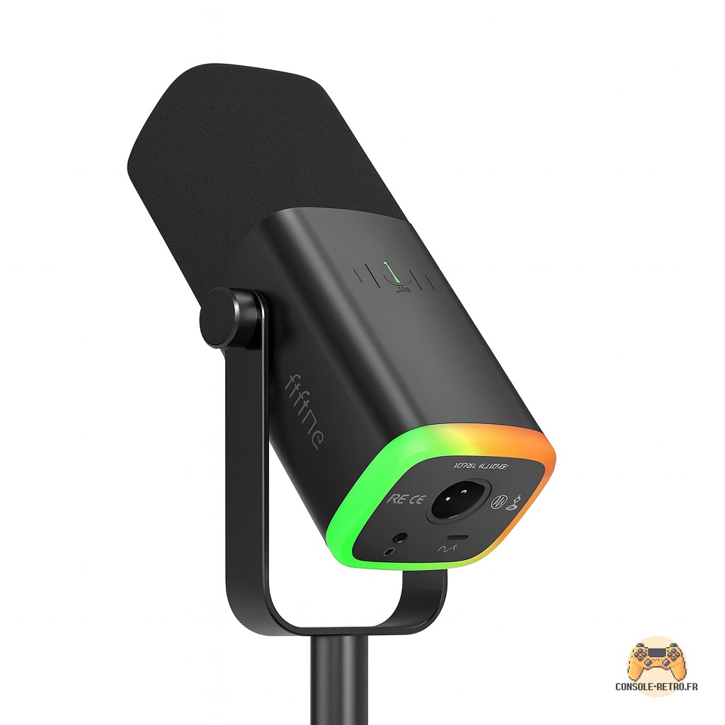 FIFINE-Microphone dynamique USB