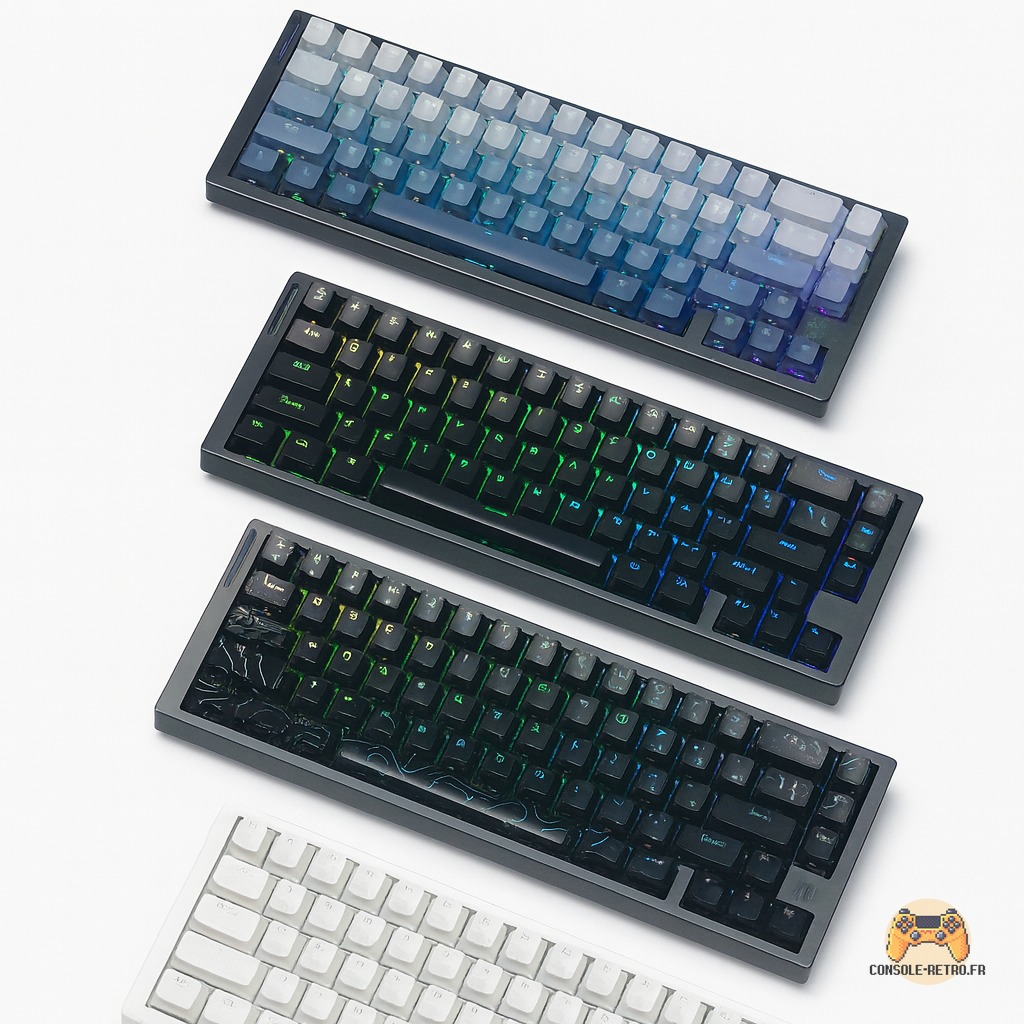 ATTACK SHARK X68 HE Clavier magnétique à déclenchement rapide 8 KHz
