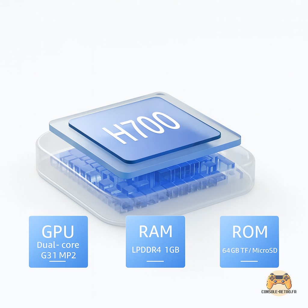 AMPOWN ANBERNIC RG40XX V joueurs de jeu portables 4.0 “IPS Linux