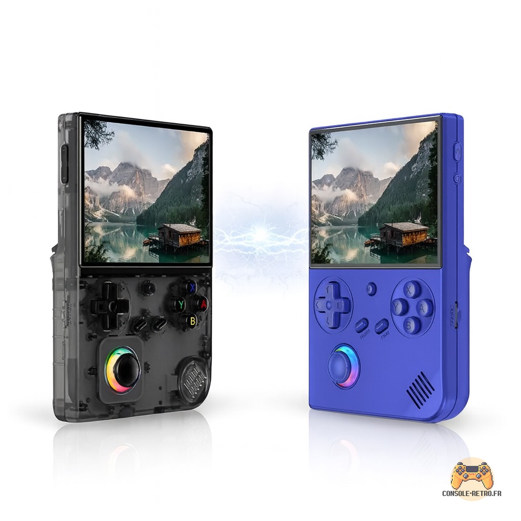 AMPOWN ANBERNIC RG40XX V joueurs de jeu portables 4.0 “IPS Linux
