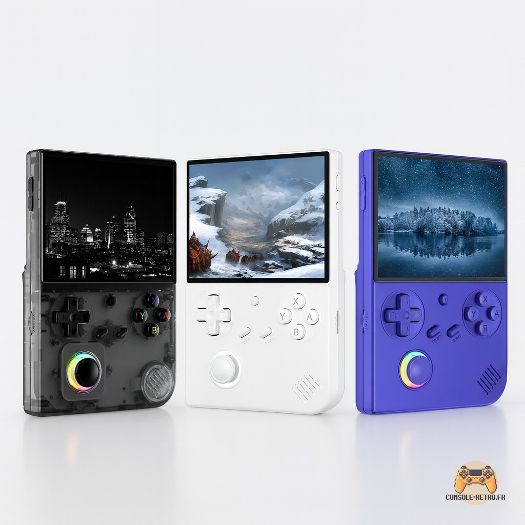AMPOWN ANBERNIC RG40XX V joueurs de jeu portables 4.0 “IPS Linux